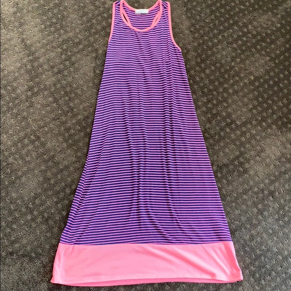 Racer back maxi dress - girls size 7/8